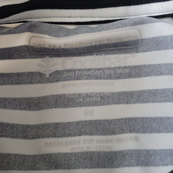 Coolibar Women's Escalante Zip Rash Guard UPF 50+ - Picture 7 of 8